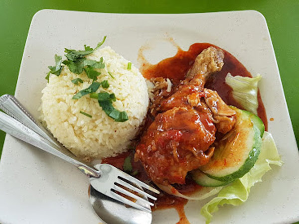 Cendol Bakar Kuala Selangor - Chicken Rice