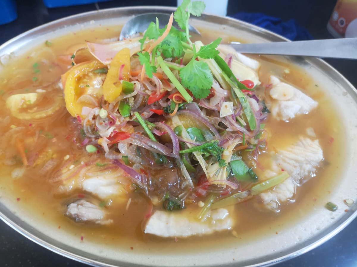 Thai Style Steam Fish