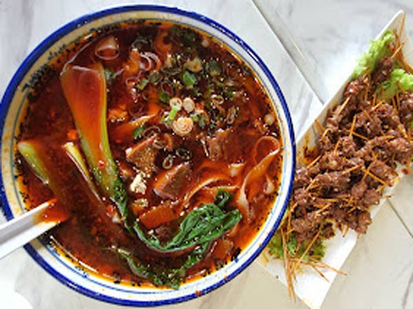 Mee Hiris China Muslim Kuala Selangor - Mee Tarik Soup & Toothpick Mutton
