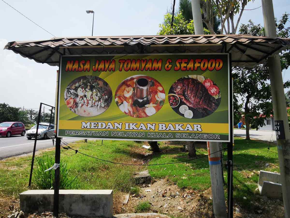 Restoran Nasa Jaya Tomyam & Seafood - Signage