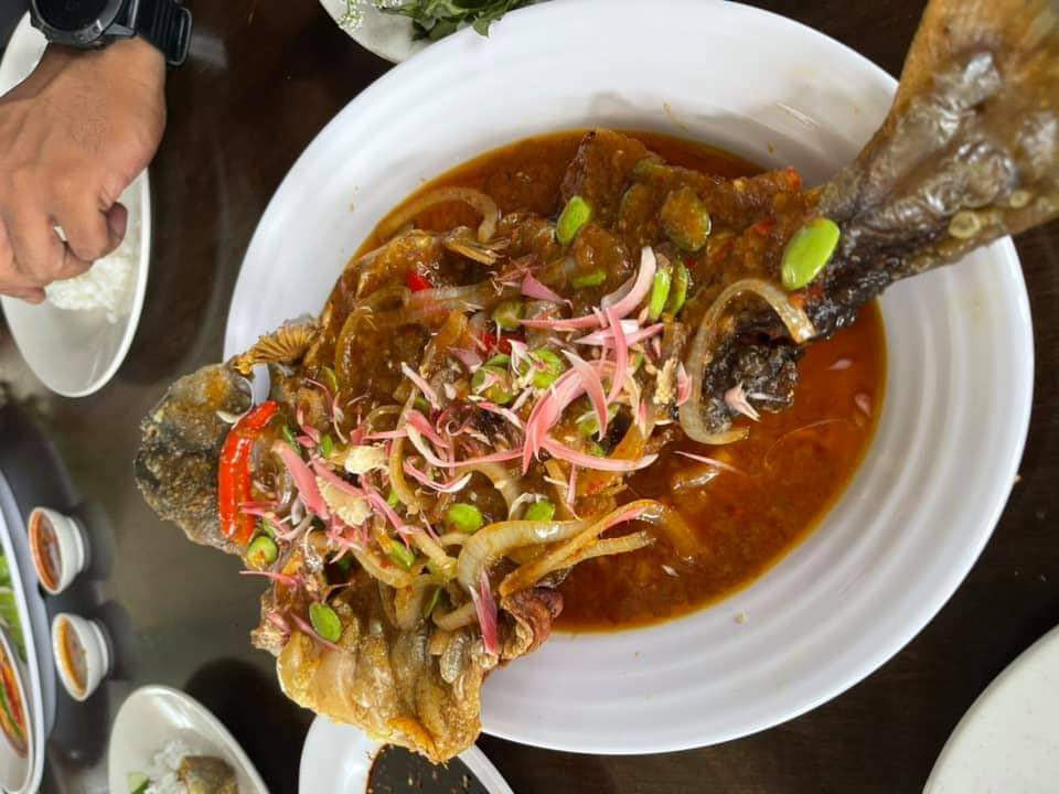 Curry Petai Fried Fish 