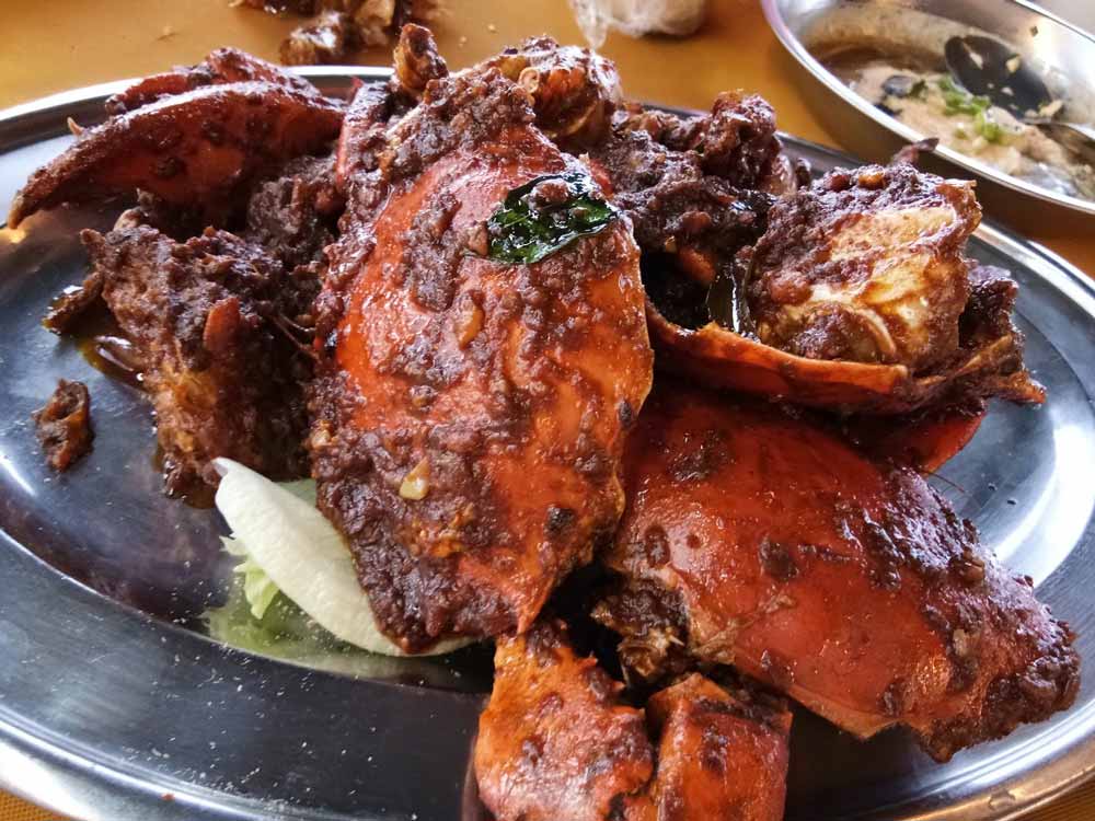 Bagan Seafood Restaurant 港尾海鲜楼 - Stir Fried Crab