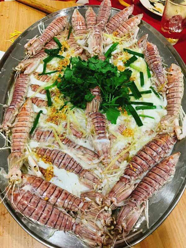 Restoran Makanan Laut Pasir Penambang / Pasir Penambang Seafood Restaurant   巴西漁鄉海鮮 - Egg Steam Mantis Shrimp