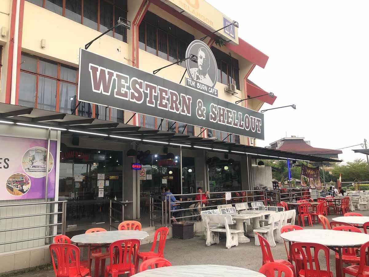 Tok Burn Cafe Western & Shellout 