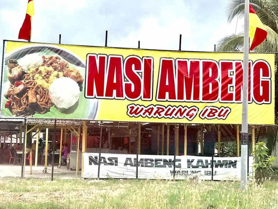 Kuala Selangor Warung Ibu Nasi Ambeng