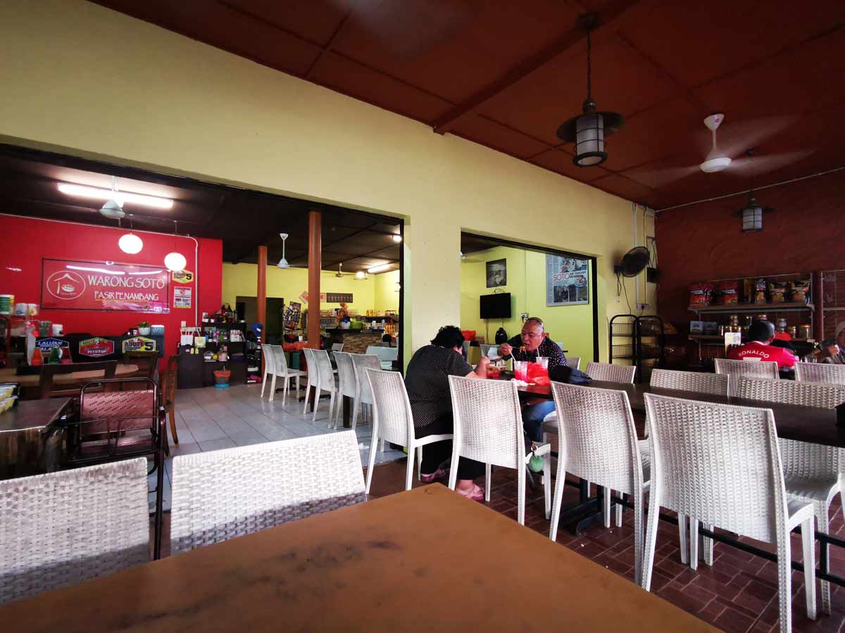 Warung Soto Pasir Penambang Kuala Selangor - Restaurant Internal View